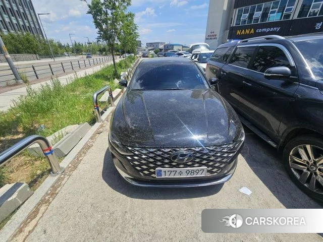 Hyundai The New Grandeur IG 2022 Черный из Кореи, фото 6