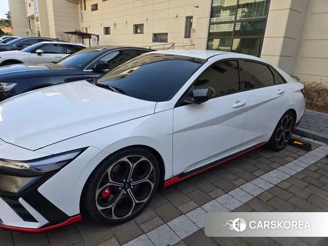 Hyundai The New Avante (CN7) 2025 Белый из Кореи, фото 2