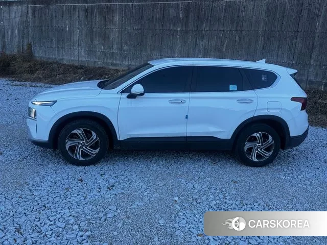 Hyundai The New Santa Fe 2021 Белый из Кореи, фото 2