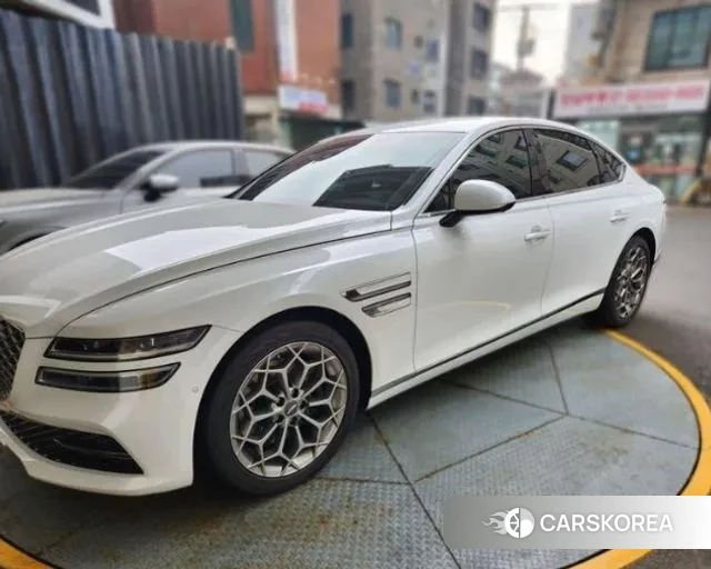 Genesis G80 (RG3) 2021 Белый из Кореи, фото 2