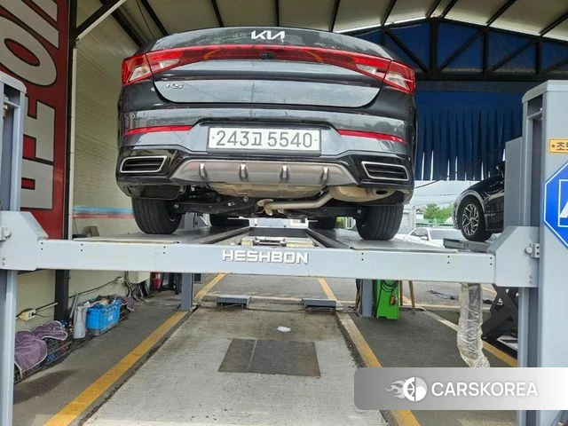 Kia K5 3rd generation 2022 Серый из Кореи, фото 2