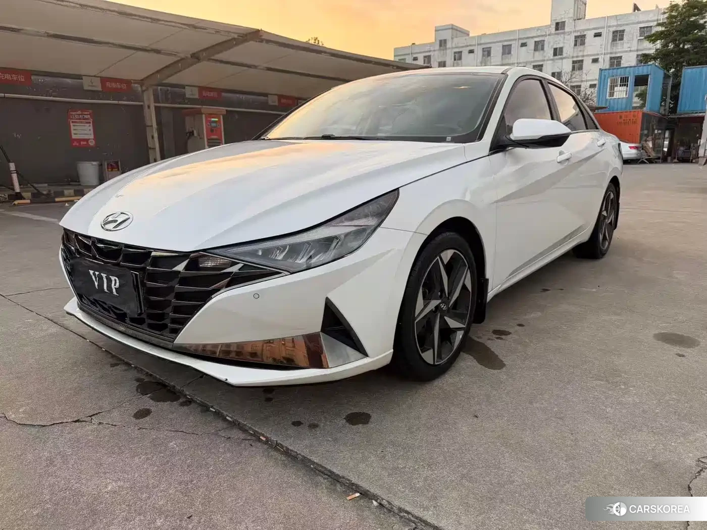 Hyundai Elantra 2021 Белый из Китая, фото 2