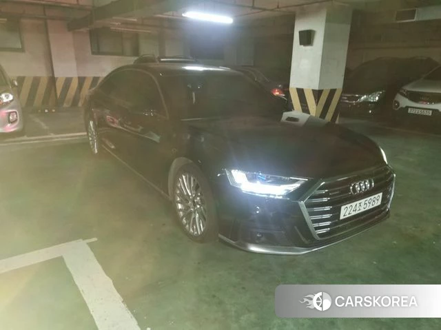 Audi A8 (D5) 2021 Черный из Кореи, фото 2