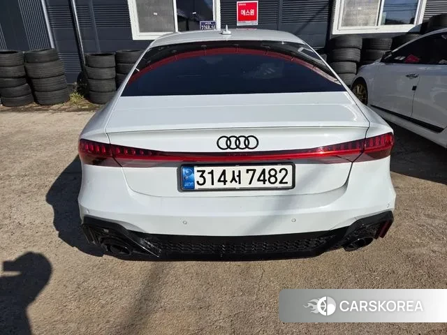 Audi A7 (4K) 2020 Белый из Кореи, фото 2
