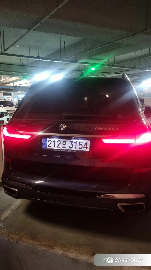 BMW X7 (G07) 2022 Синий из Кореи, фото 6