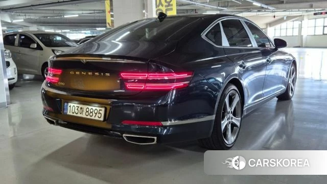 Genesis G80 (RG3) 2021 Синий из Кореи, фото 3