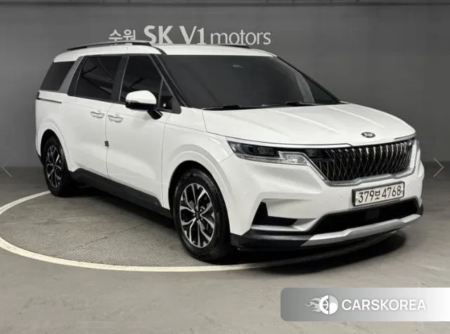 Kia Carnival 4th generation 2021 Белый из Кореи, фото 2