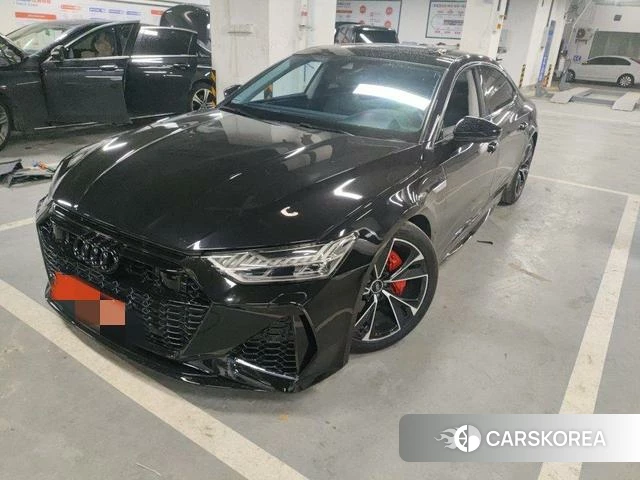 Audi A7L 2023 Черный из Китая, фото 2