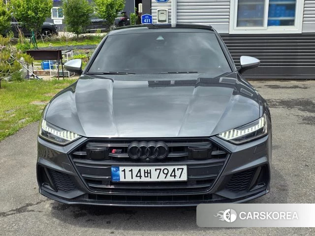 Audi S7 (4K) 2022 Серый из Кореи, фото 4