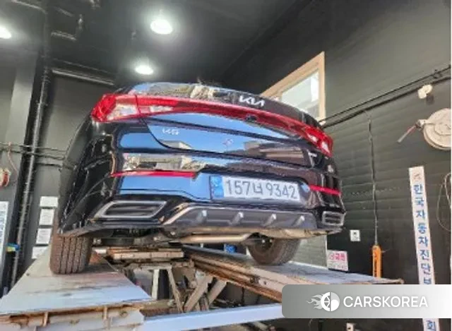 Kia K5 Hybrid 3rd Generation 2022 Черный из Кореи, фото 2