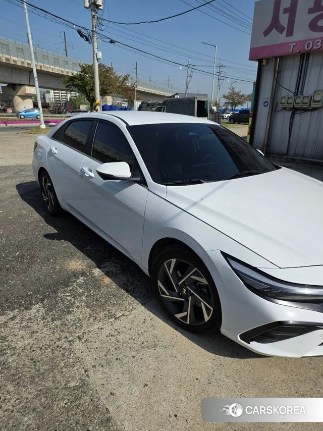 Hyundai The New Avante (CN7) 2023 Белый из Кореи, фото 6