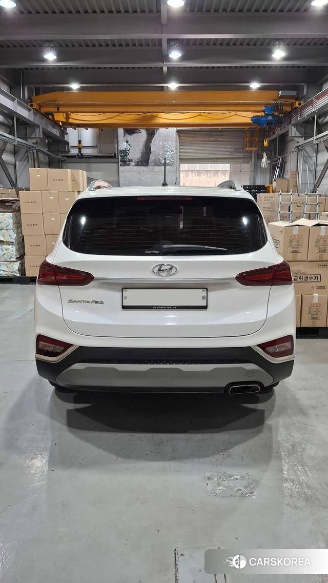 Hyundai Santa Fe TM 2019 Белый из Кореи, фото 2