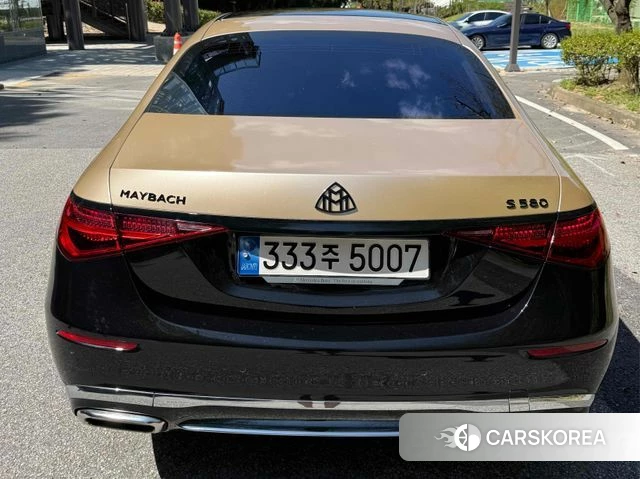 Mercedes-Benz S-Class W223 2022 Золотой двухцветный из Кореи, фото 2