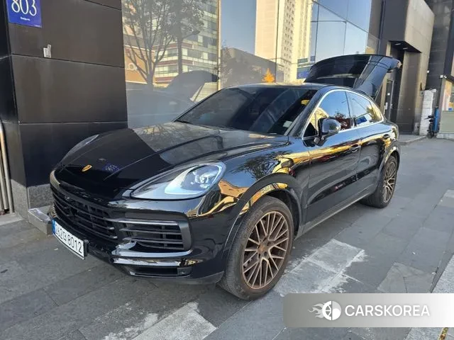 Porsche Cayenne (PO536) 2022 Черный из Кореи, фото 6