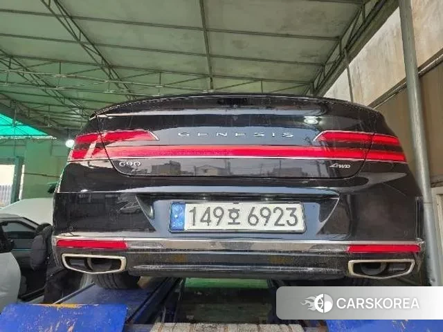 Genesis G90 2021 Черный из Кореи, фото 2