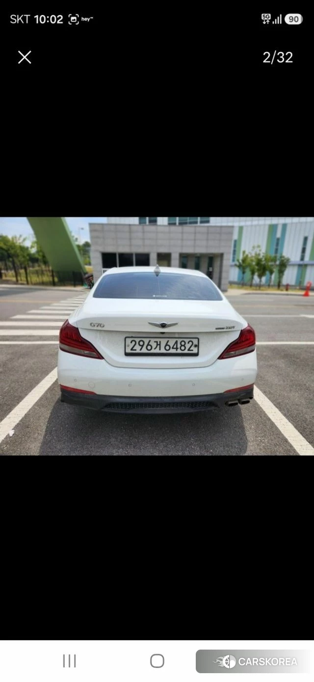 Genesis G70 id 4511663 из Кореи 7