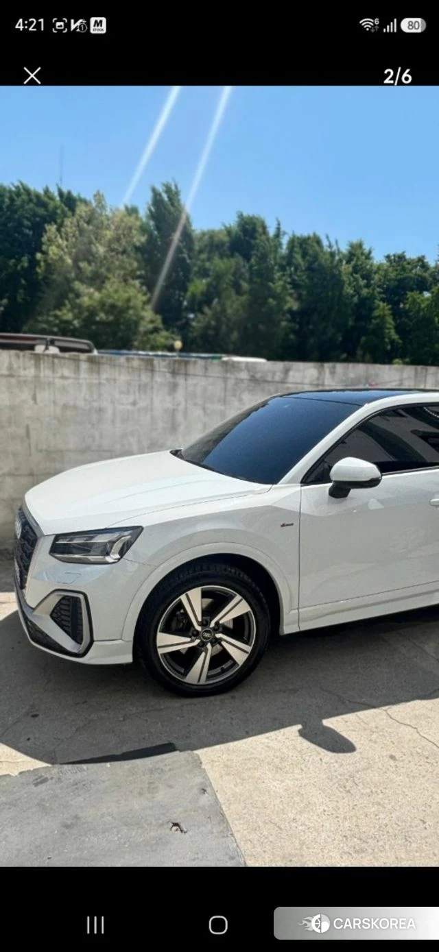 Audi Q2 2023 Белый из Кореи, фото 2
