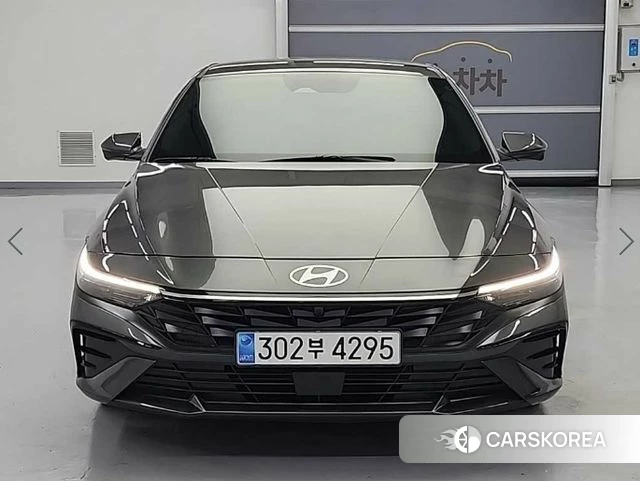 Hyundai The New Avante (CN7) 2023 Серый из Кореи, фото 2