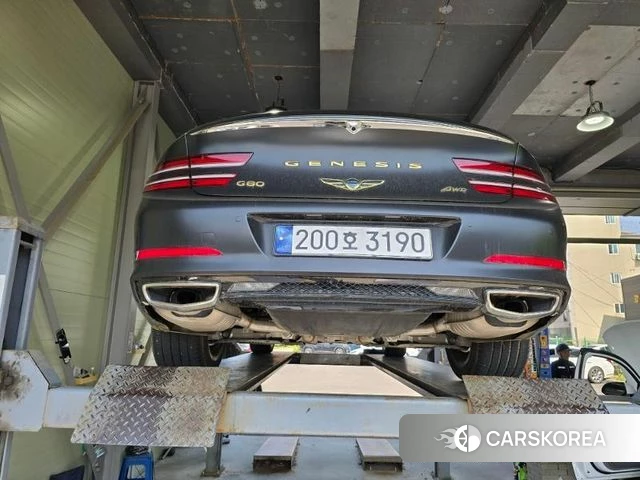 Genesis G80 (RG3) 2023 Черный из Кореи, фото 2
