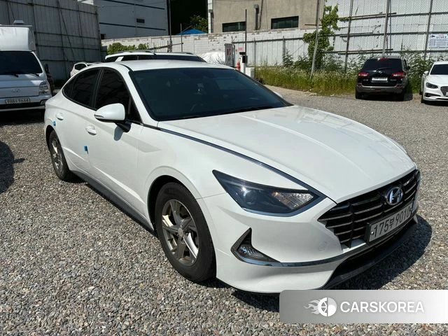 Hyundai Sonata (DN8) 2019 Белый из Кореи, фото 2