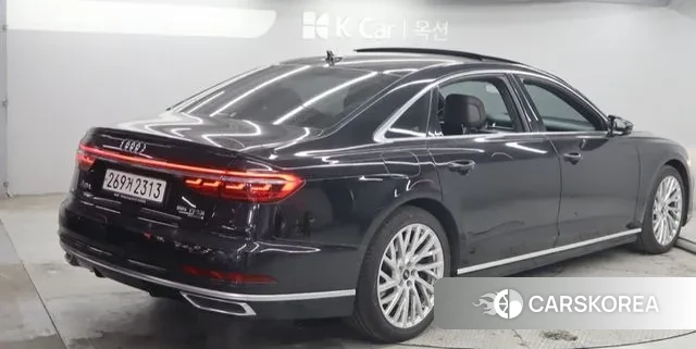 Audi A8 (D5) 2021 Черный из Кореи, фото 2