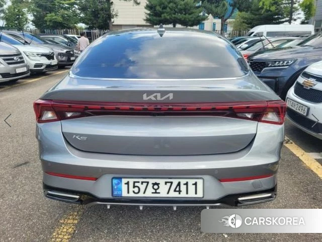 Kia K5 3rd generation 2022 Серебристо-серый из Кореи, фото 2