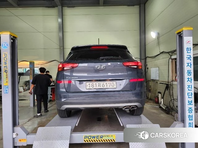 Hyundai All New Tucson 2019 Синий из Кореи, фото 2