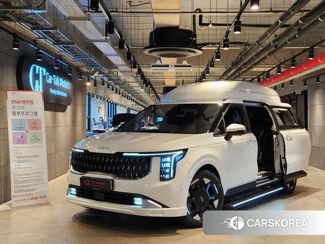 Kia The New Carnival 4th Generation 2024 Белый из Кореи, фото 2