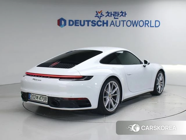 Porsche 911(992) 2021 Белый из Кореи, фото 2