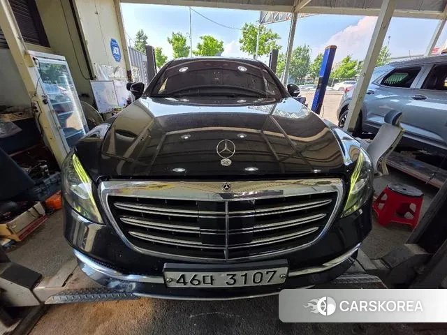 Mercedes-Benz S-Class W222 2019 Черный из Кореи, фото 2