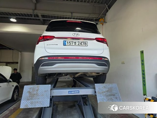 Hyundai The New Santa Fe 2021 Белый из Кореи, фото 2