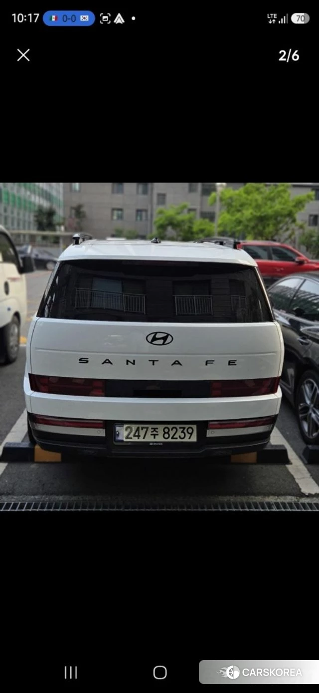 Hyundai Santa Fe (MX5) 2023 Белый из Кореи, фото 2