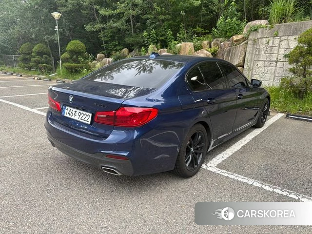 BMW 5 Series (G30) 2019 Синий из Кореи, фото 3