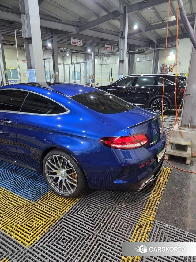 Mercedes-Benz C-Class W205 2020 Синий из Кореи, фото 2