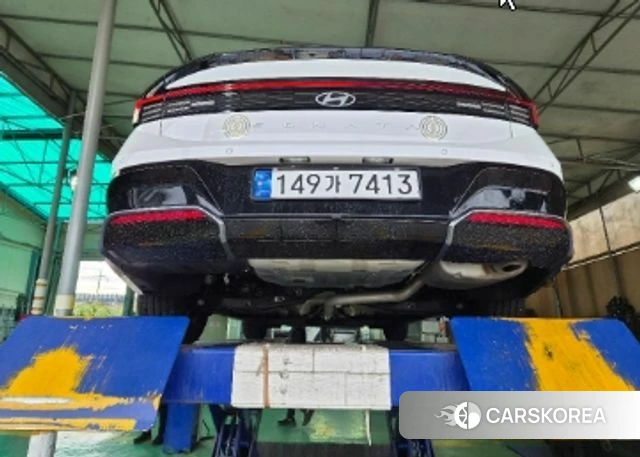 Hyundai Sonata D Edge (DN8) 2023 Белый из Кореи, фото 2
