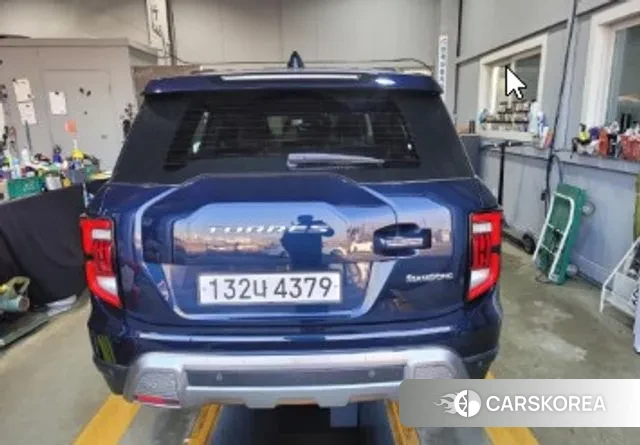 Ssangyong Torres 2022 Синий из Кореи, фото 2