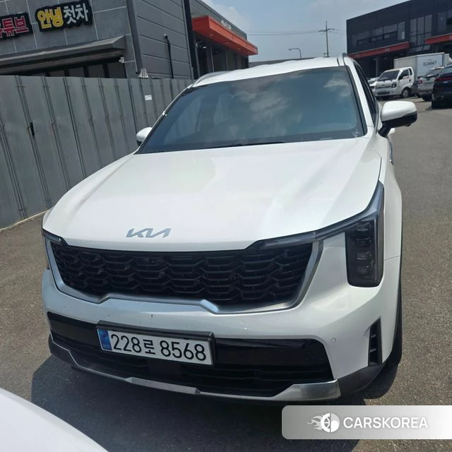 Kia The New Sorento 4th Generation 2024 Белый из Кореи, фото 5