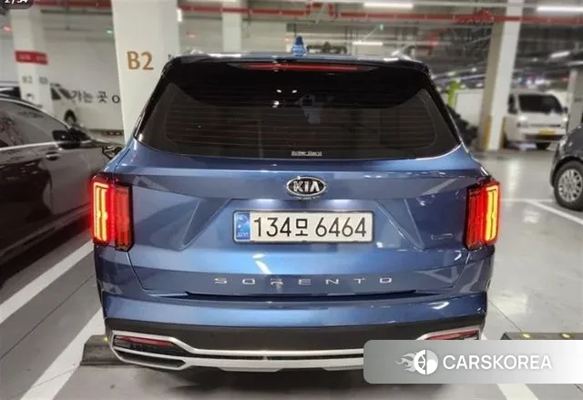 Kia Sorento 4th Generation 2021 Синий из Кореи, фото 2