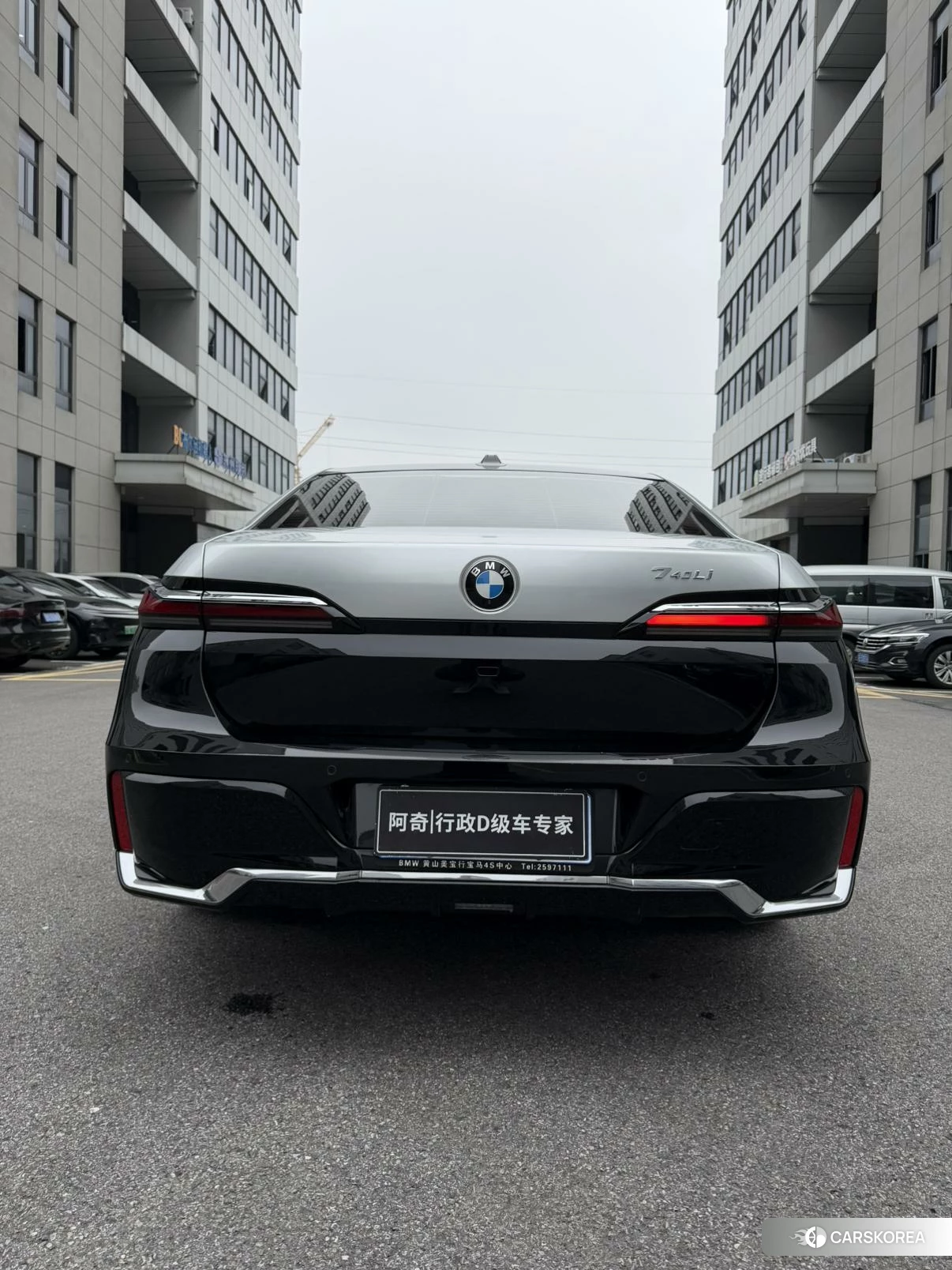 BMW 7 series 2022 Черный из Китая, фото 2