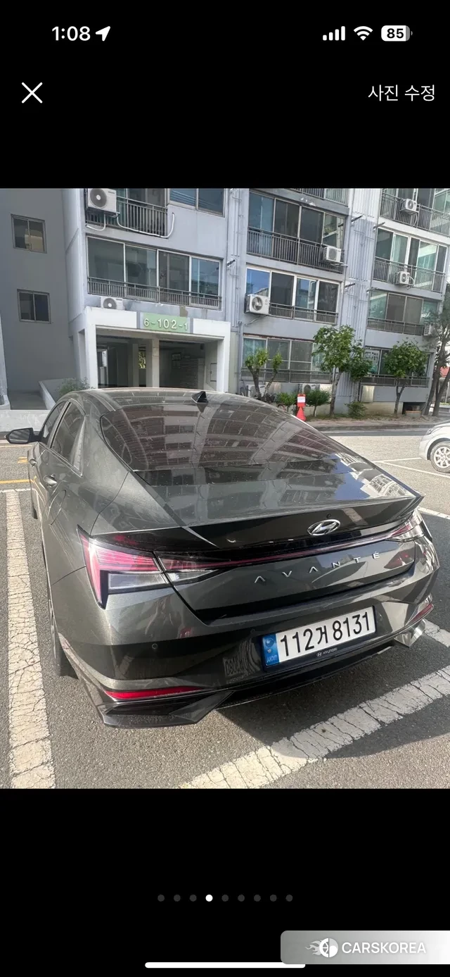 Hyundai Avante (CN7) 2020 Серый из Кореи, фото 2