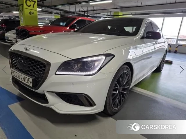 Genesis G80 2019 Белый из Кореи, фото 2