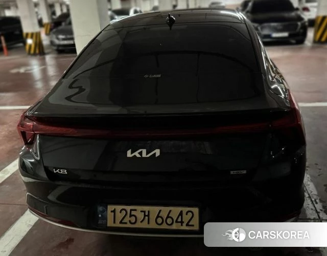 Kia K8 Hybrid 2022 Черный из Кореи, фото 2