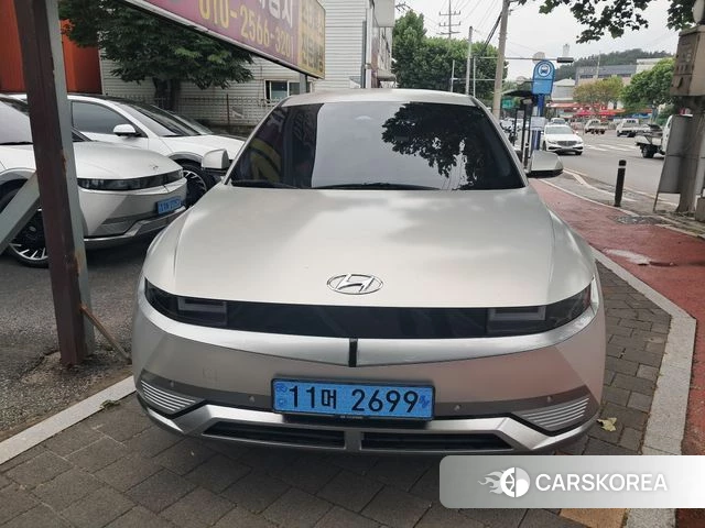 Hyundai Ionic 5 2022 Песочный из Кореи, фото 6