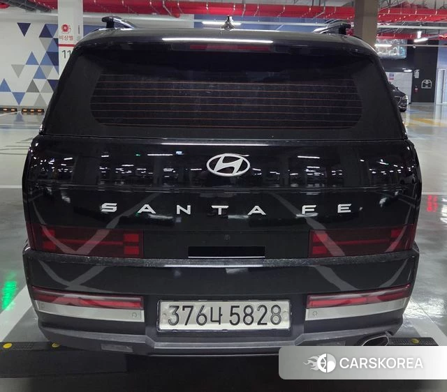 Hyundai Santa Fe (MX5) 2024 Черный из Кореи, фото 2