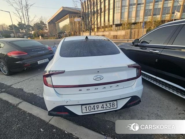 Hyundai Sonata (DN8) 2020 Белый из Кореи, фото 2