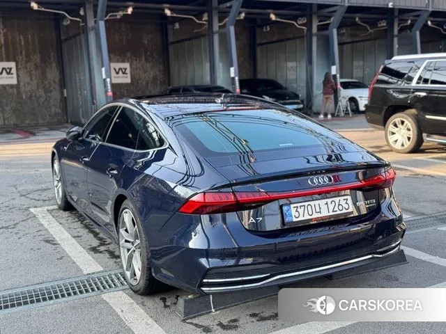 Audi A7 (4K) 2020 Синий из Кореи, фото 2