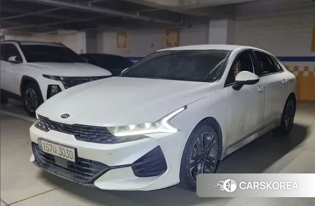Kia K5 3rd generation 2021 Белый из Кореи, фото 2