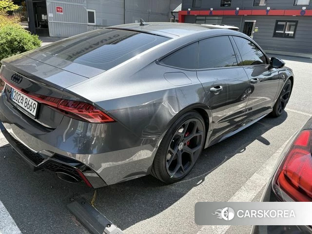 Audi A7 (4K) 2022 Серый из Кореи, фото 2