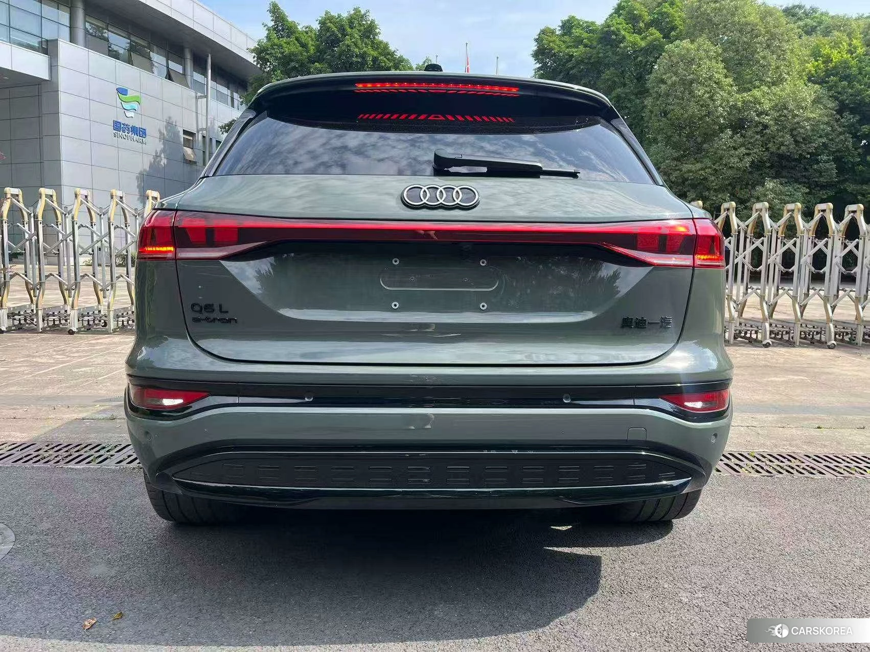 Audi Q6L e-tron 2025 Зеленый из Китая, фото 6