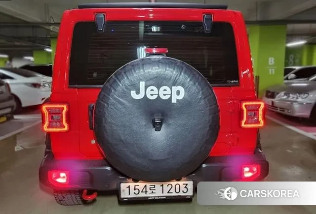 Jeep Wrangler (JL) 2020 Красный из Кореи, фото 6